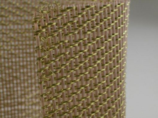 Tessuto in rame-silicone